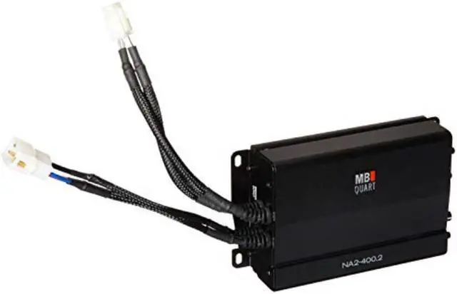 Alt view image 7 of 12 - MB Quart NA2-400.2 compact Two Channel, 400 watt Powersports amplifier