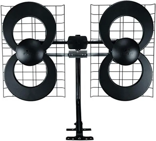 Alt view image 6 of 10 - ANTENNAS DIRECT C4-CJM ClearStream(TM) 4 UHF Outdoor Antenna with 20" Mount