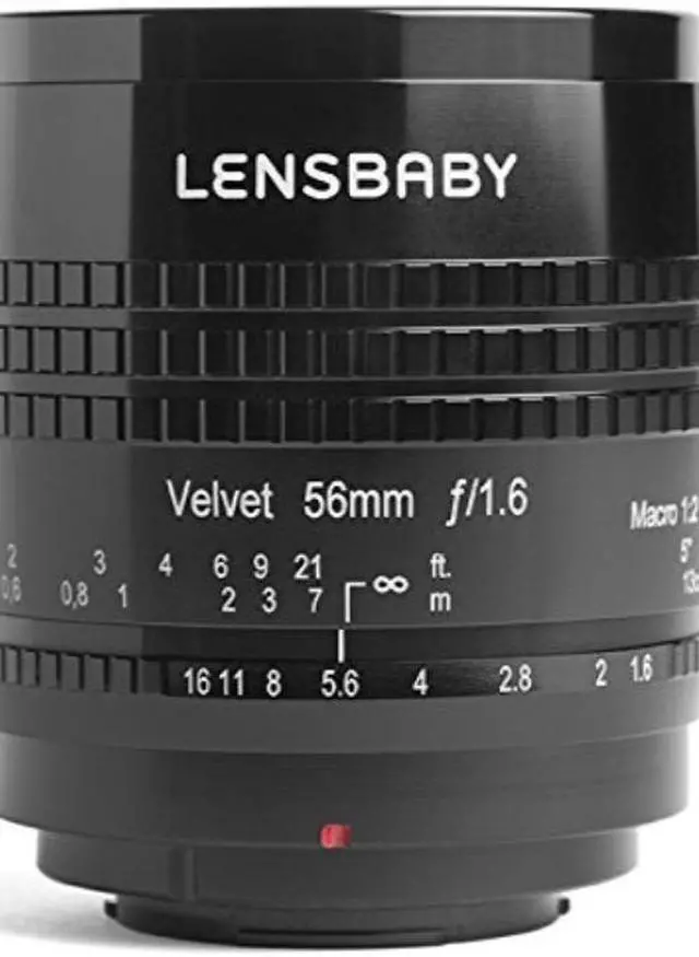 Alt view image 8 of 9 - Lensbaby Velvet 56 56mm f/1.6 Macro Lens for Sony E, Black #LBV56BX