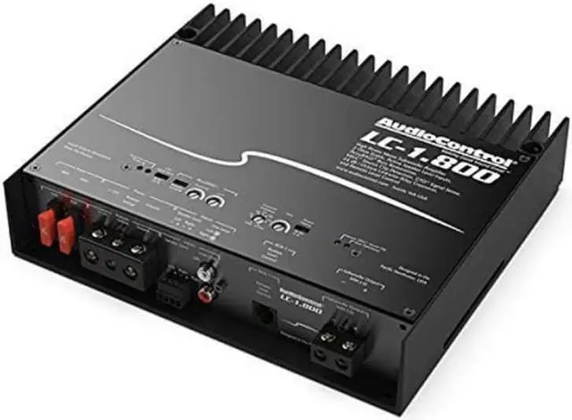 Alt view image 10 of 20 - AudioControl LC-1.800 High-Power Mono Subwoofer Amplifier with Accubass