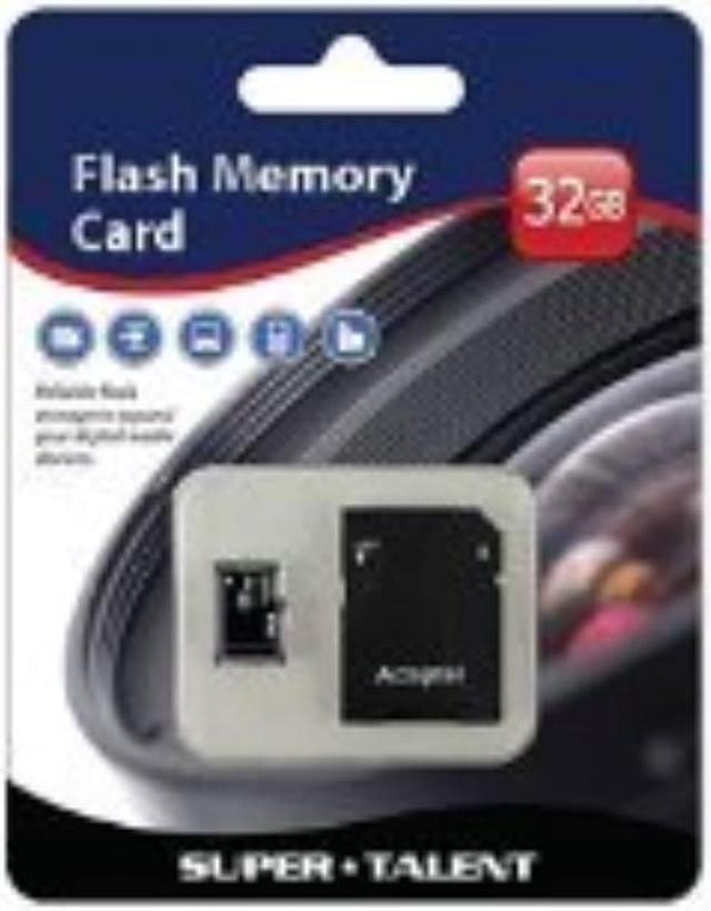 Alt view image 6 of 6 - 32Gb Micro Sdhc Memory Card W/ Adapter,