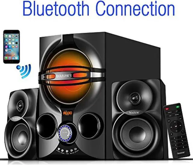 Alt view image 18 of 20 - Boytone BT-324F Bluetooth Speaker System