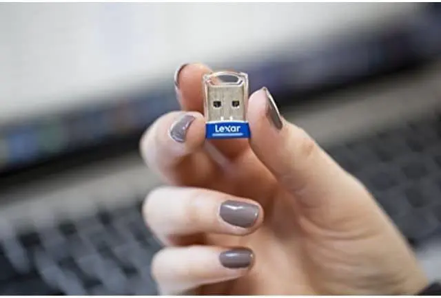 Alt view image 2 of 2 - Lexar 64GB JumpDrive S45 USB 3.0 Flash Drive, Speed Up to 150MB/s (LJDS45-64GABNL)