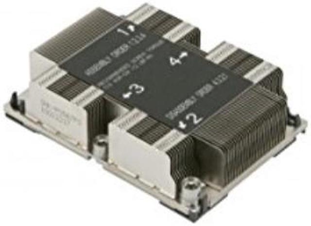 Alt view image 2 of 8 - Supermicro CPU Heat Sink SNK-P0067PS 1U LGA3647 CPU Heat Sink for X11 Purley Platform Brown Box