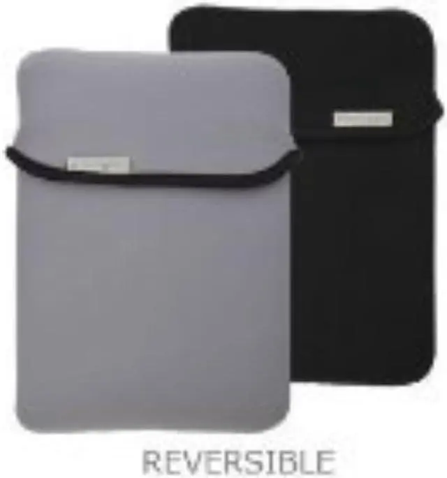 Alt view image 5 of 6 - Reversible & Durable Neoprene Sleeve For The Apple Ipad - Black/Gray