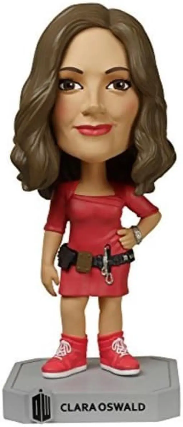 Alt view image 4 of 4 - Doctor Who Wacky Wobbler Clara Oswald Bobble Head Figure