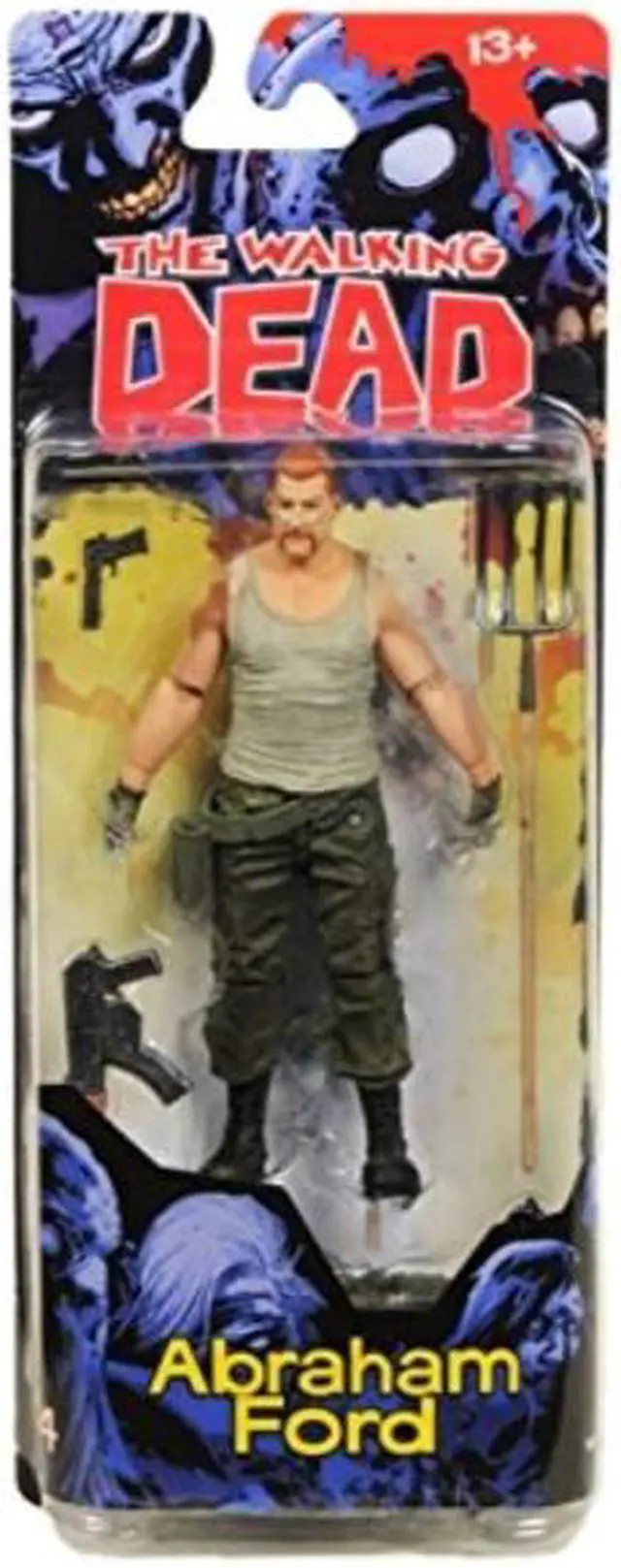Alt view image 12 of 13 - McFarlane Toys The Walking Dead Comic Series 4 Abraham Ford
