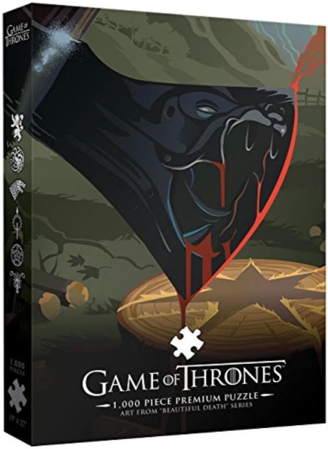 Alt view image 8 of 8 - Game of Thrones Violence is a Disease 1000-Piece Puzzle