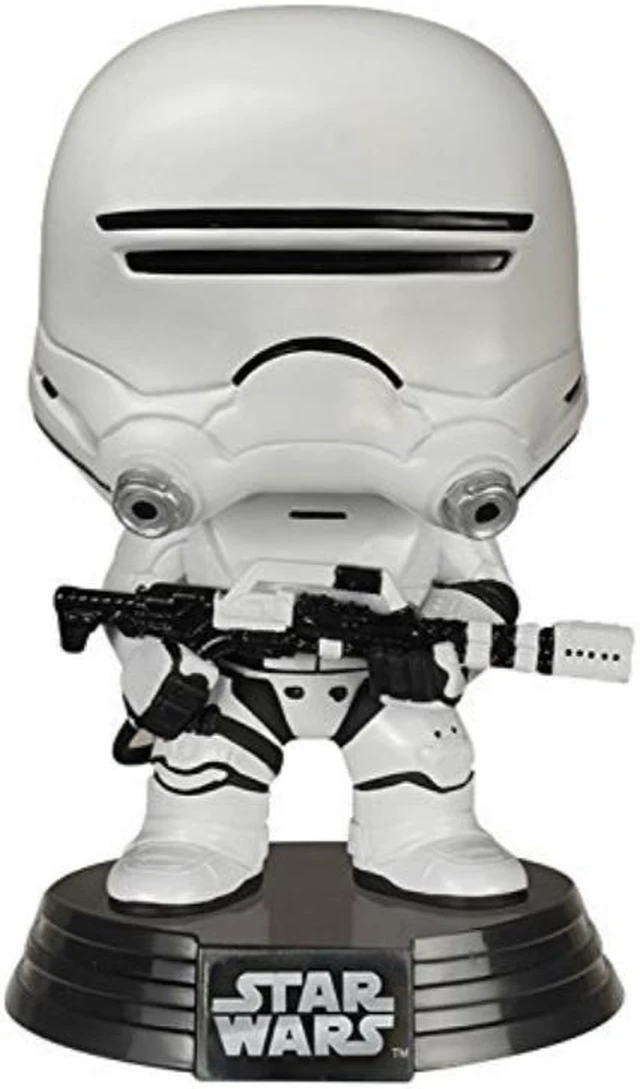 Alt view image 13 of 13 - Star Wars The Force Awakens Funko POP Vinyl Figure First Order Flametrooper