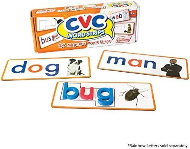 Alt view image 4 of 8 - JUNIOR LEARNING CVC WORD STRIPS