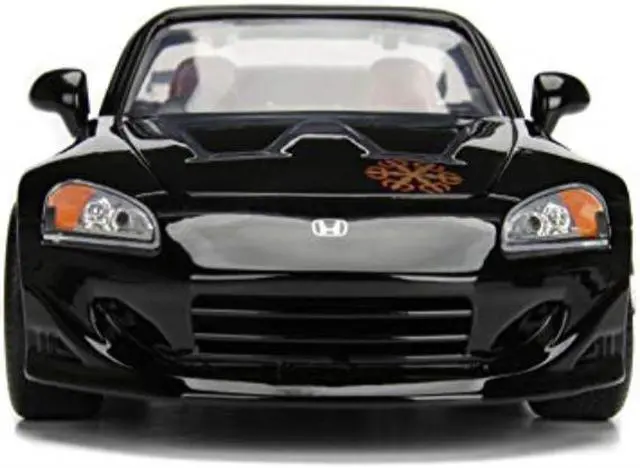 Alt view image 5 of 6 - Johnny's 2001 Honda S2000 Black "Fast & Furious" Movie 1/24 Diecast Model Car by Jada