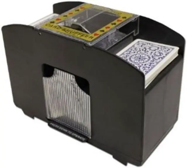 Alt view image 3 of 7 - Brybelly Four Deck Automatic Card Shuffler