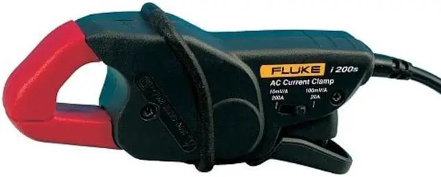 Alt view image 5 of 6 - Fluke - I200S - Dual Range 20A & 200A AC Current Clamp with Safety Insulated BNC Connector