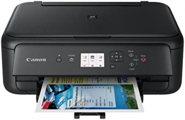 Alt view image 13 of 14 - Canon PIXMA TS5120 BK ESAT Approx. 13 ipm Black Print Speed 4800 x 1200 dpi Color Print Quality Bluetooth / USB / Wi-Fi InkJet MFC / All-In-One Color Inkjet Printer