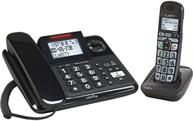 Alt view image 3 of 7 - clarity e814cc amplified corded/cordless combo with answering machine