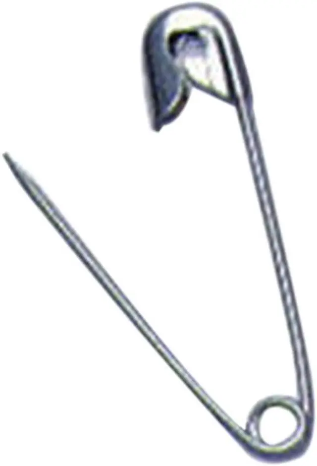 Alt view image 5 of 10 - Charles Leonard Safety Pins Nickel-Plated Steel 1 1/2" Length 144/Pack 83150