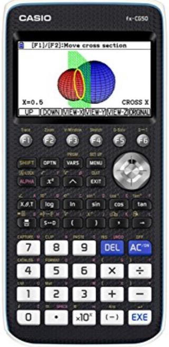 Alt view image 11 of 20 - Casio FX-CG50 Prizm Graph Calculator Black