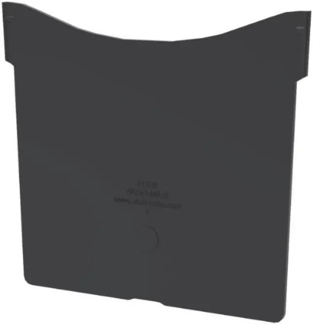 Alt view image 4 of 6 - AKRO-MILS 41230 Plastic Divider, Black, 4 11/16 in L, 4 5/16 in H, 6 PK