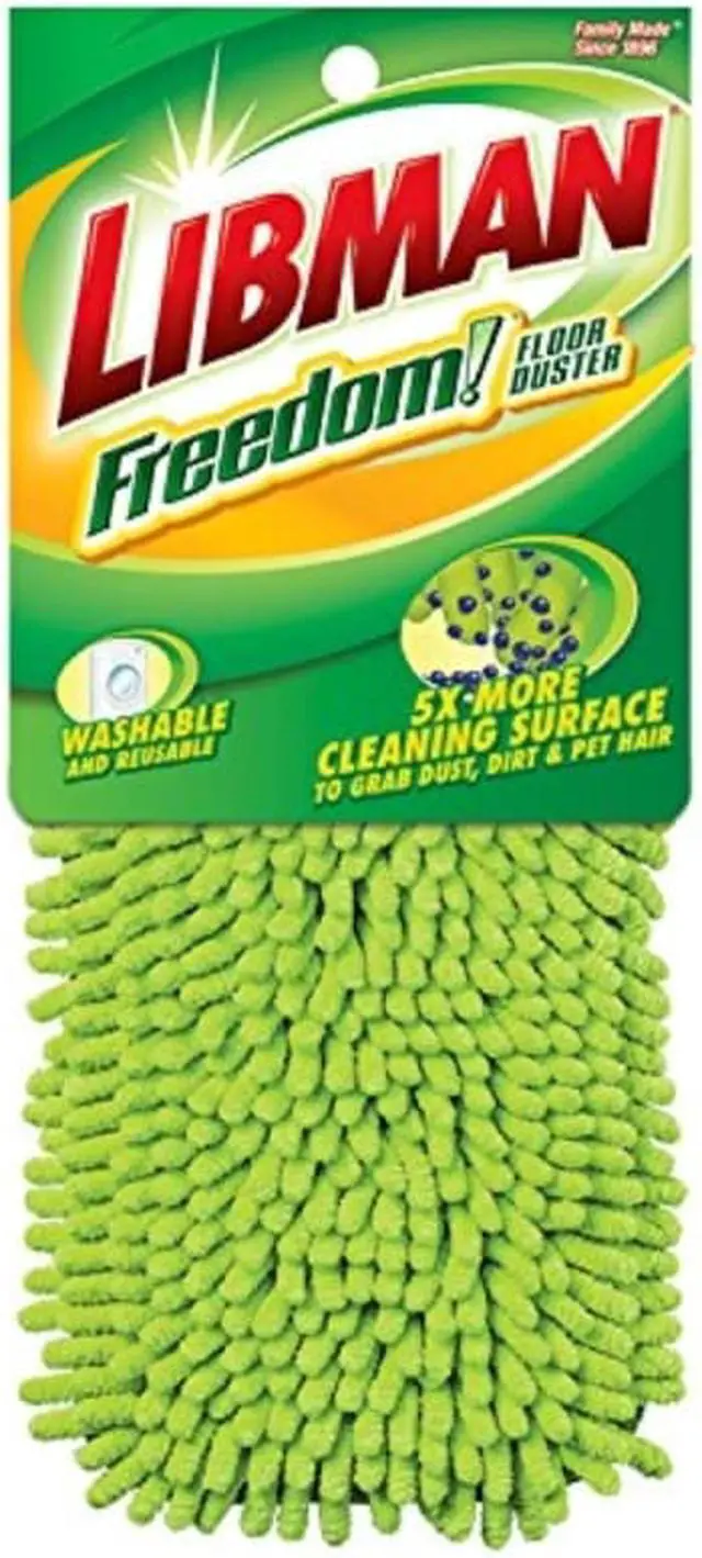 Alt view image 4 of 6 - Libman Freedom 11 In. Nylon Floor Duster Refill 4006