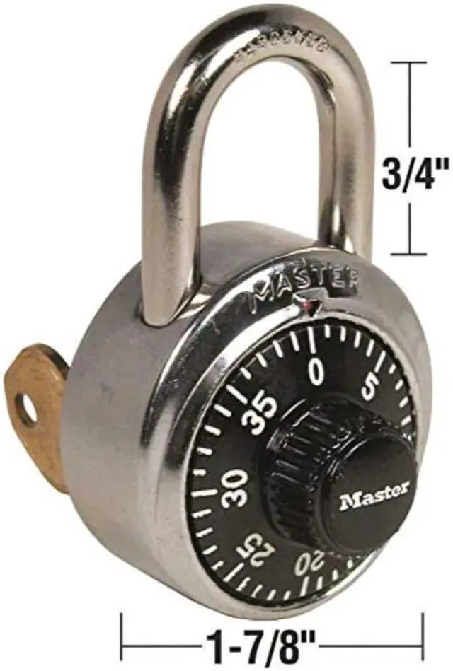 Alt view image 3 of 6 - Master Lock 714751 Combination Padlock