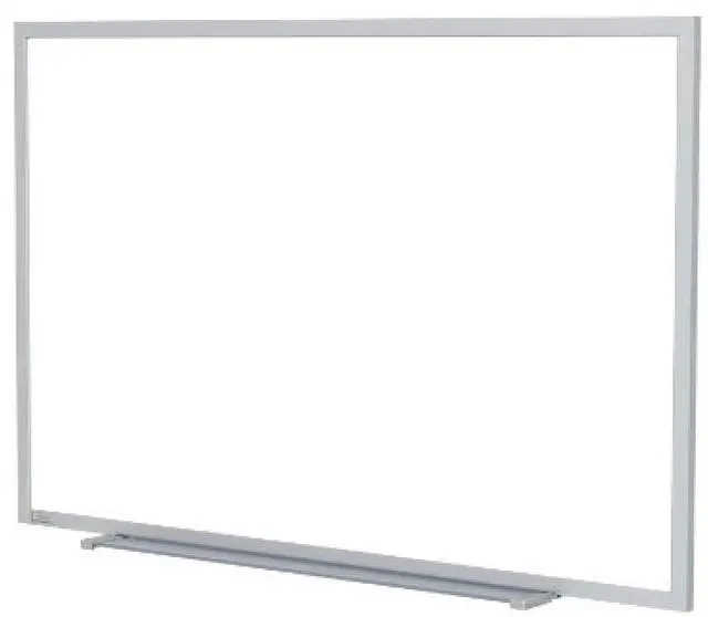 Alt view image 14 of 17 - Ghent M1-46-4 Magnetic Porcelain Whiteboard with Aluminum Frame - 72.5" x 48.5" - White Surface, Satin Aluminum Frame
