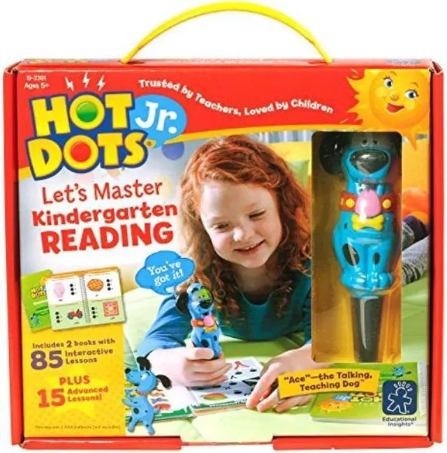Alt view image 11 of 13 - Educational Insights Hot Dots Jr. Let's Master Kindergarten Reading Set with