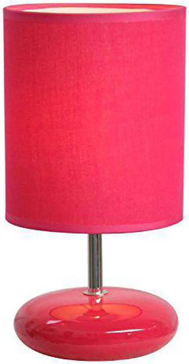 Alt view image 5 of 7 - Simple Designs Stonies Small Stone Look Table Bedside Lamp