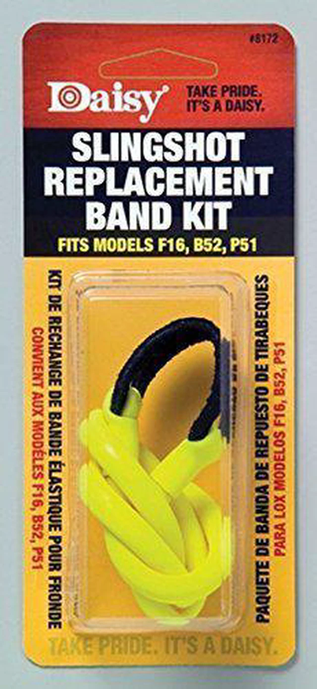 Alt view image 5 of 6 - Daisy Yellow Slingshot Replacement Assembly Bands 8172