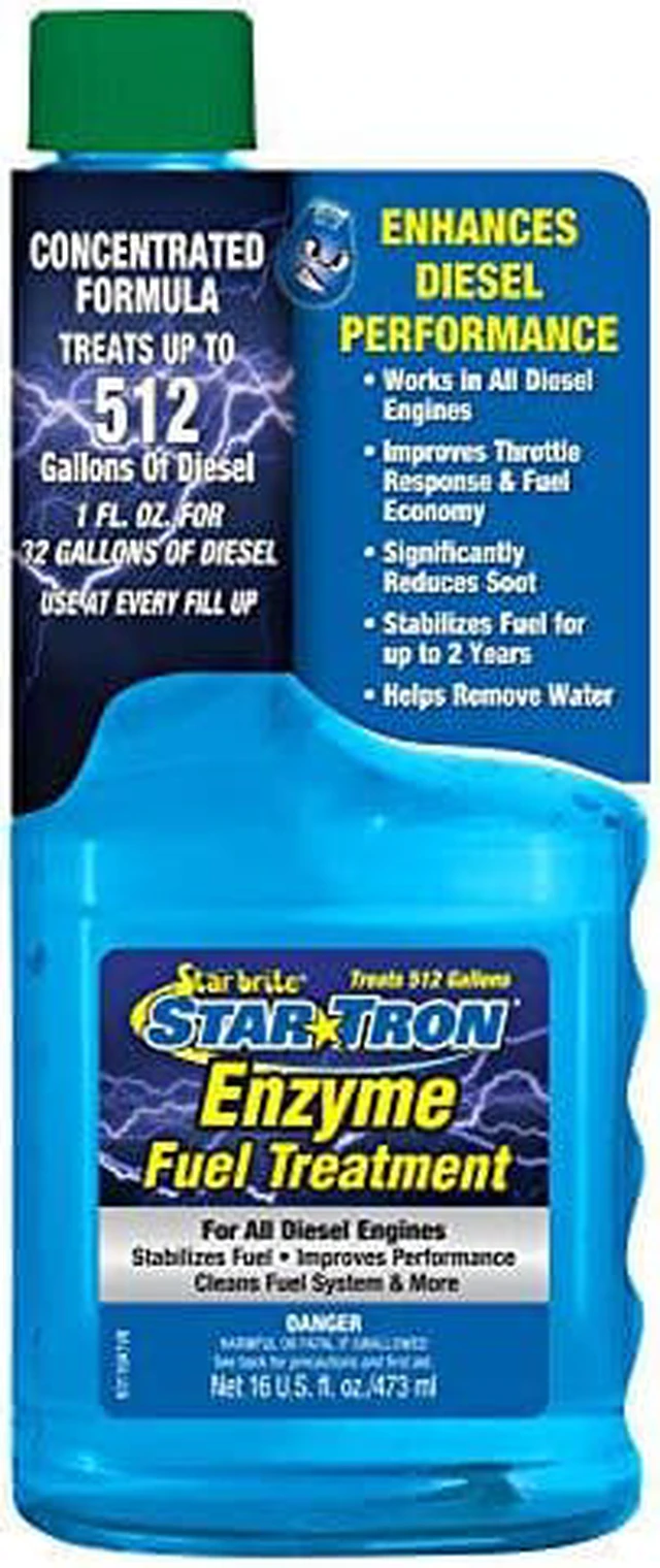 Alt view image 3 of 3 - star tron enzyme diesel fuel treatment 16 oz. super concentrated formula