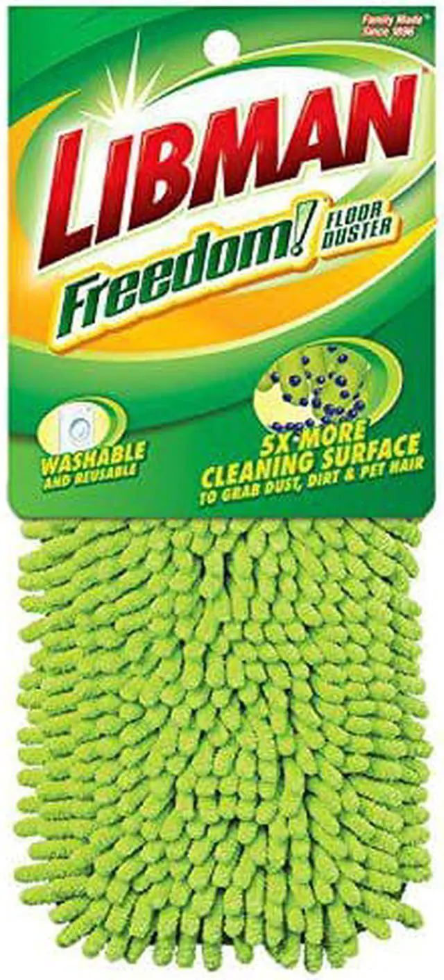 Alt view image 6 of 6 - Libman Freedom 11 In. Nylon Floor Duster Refill 4006