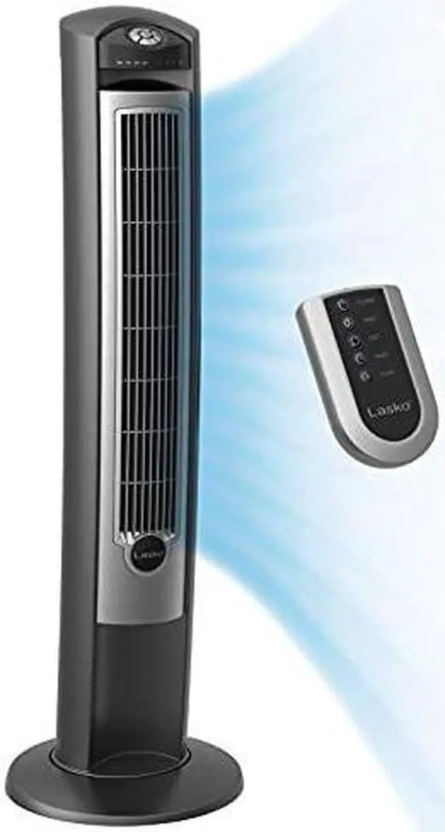 Alt view image 12 of 19 - Lasko T42951 Wind Curve Portable Oscillating Tower Fan