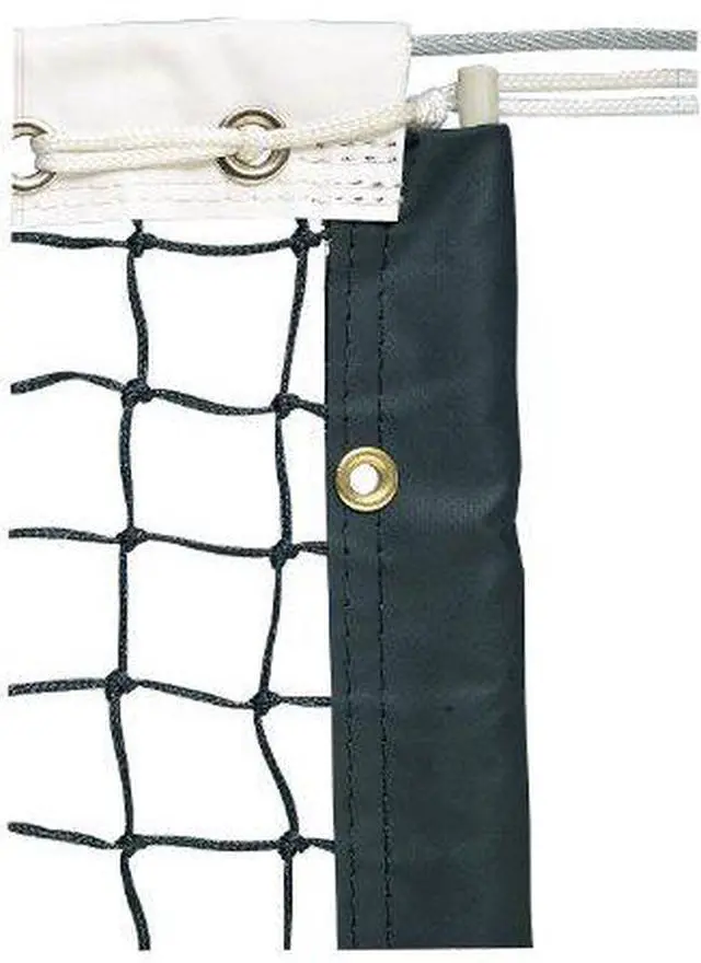 Alt view image 4 of 4 - Champion Sports T100 Tournament Tennis Net - 3 mm Braided Polyethylene - 42 ft x 3.5 ft