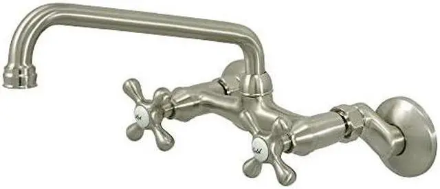 Alt view image 3 of 4 - Kingston Brass KS200SN Kitchen , Faucet, Satin Nickel