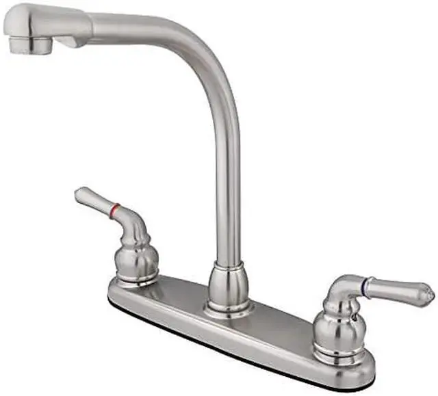 Alt view image 3 of 5 - Kingston Brass KB758LS Kitchen , Faucet, Satin Nickel