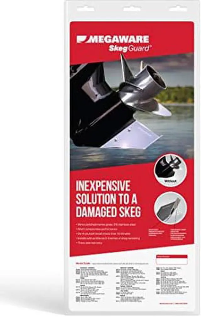 Alt view image 13 of 18 - MEGAWARE SKEGGUARD 27031 SS MERCRUISER