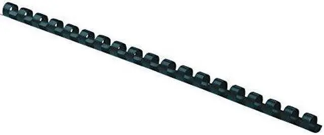 Alt view image 2 of 2 - fellowes 52507 plastic comb bindings, 5/16" diameter, 40 sheet capacity, black pack of 100 combs