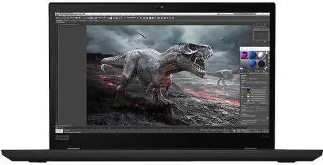 Alt view image 12 of 12 - Lenovo ThinkPad P15S 15.6" FHD Laptop i7-10510U 8GB 256GB SSD W10 Nvidia P520