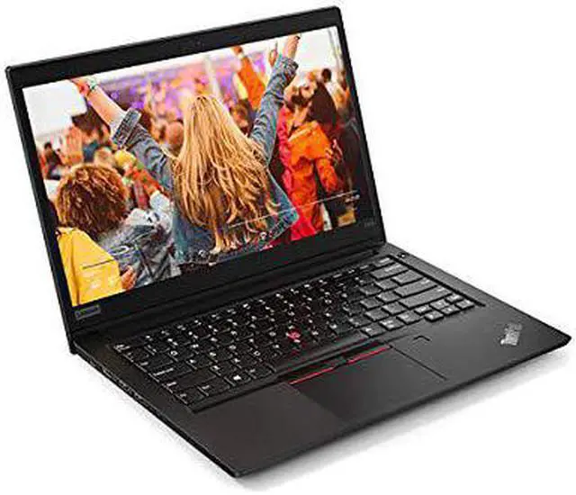 Alt view image 9 of 9 - Lenovo Laptop ThinkPad E495 AMD Ryzen 7 3700U 8GB Memory 256 GB SSD AMD Radeon RX Vega 10 14.0" Non-Touch Screen Windows 10 Pro 64-bit 20NE0001US