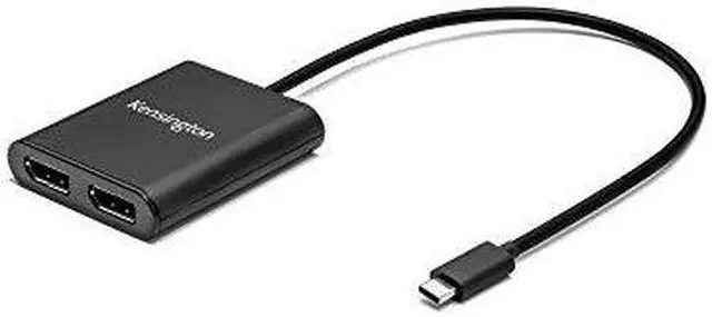 Alt view image 10 of 11 - Kensington Usb-C To Dual Displayport 1.2 Video Adapter
