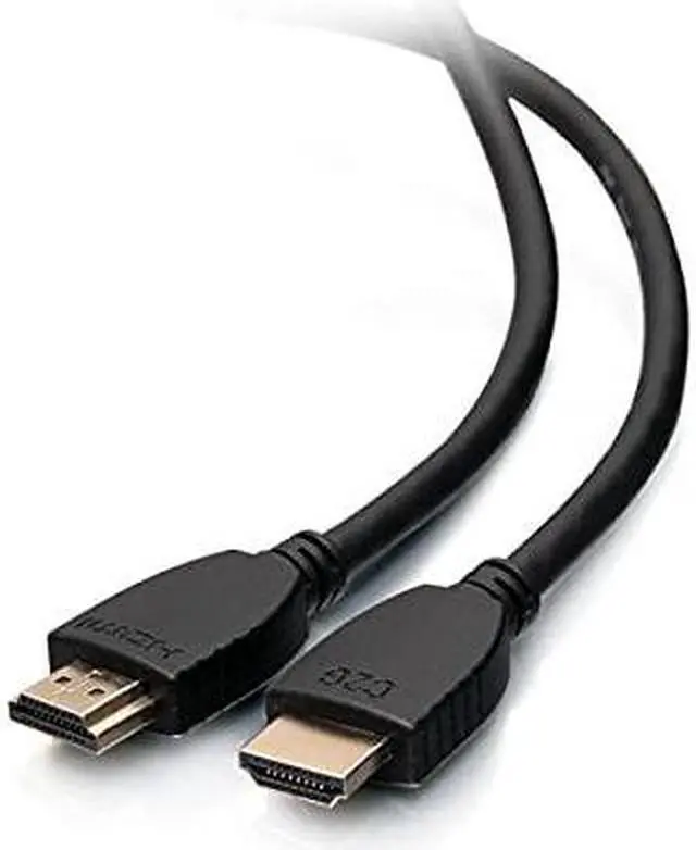 Alt view image 5 of 6 - C2G 50611 C2G 12ft High Speed HDMI Cable with Ethernet - HDMI for Audio/Video Device - 12 ft - 1 x HDMI Male Digital Audio/Video - 1 x HDMI Male Digital Audio/Video - Gold Plated