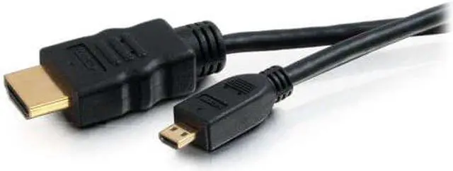Alt view image 10 of 11 - C2G 50615 6FT HIGH SPEED HDMI R TO HDMI MICRO CAB