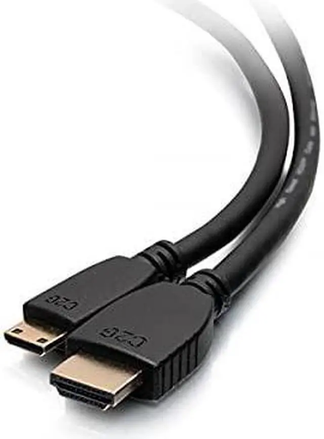 Alt view image 6 of 7 - C2G 50620 4K UHD High Speed HDMI to Mini HDMI Cable (60Hz) with Ethernet for 4K Devices, Black (10 Feet, 3.04 Meters)