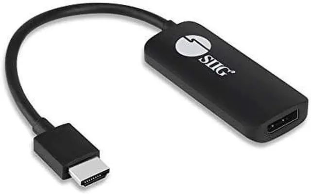 Alt view image 15 of 16 - Siig Hdmi To Displayport 1.2 4K 60Hz Converter Adapter