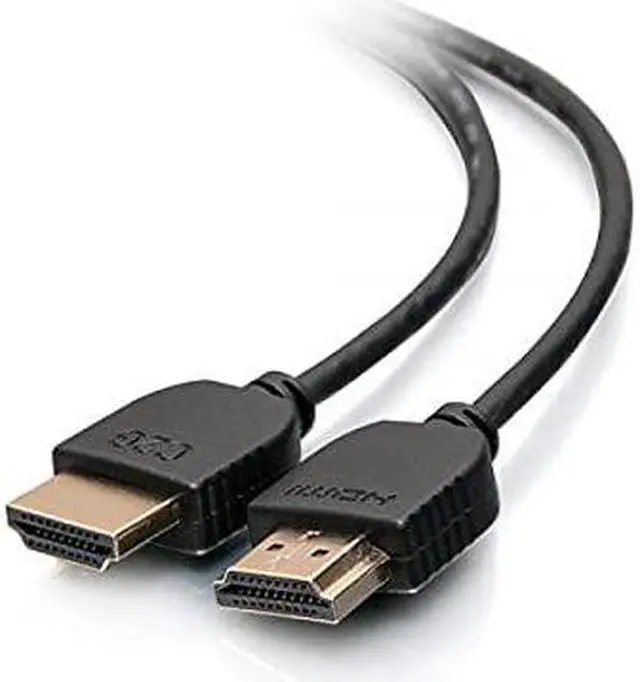 Alt view image 6 of 6 - C2G 10ft (3m) Flexible Standard Speed HDMI Cable with Low Profile Connectors - 10 ft HDMI A/V Cable for Computer, Monitor, Projector, Home Theater System, HDTV, Gaming Console, Audio/Video Device, Blu