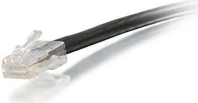 Alt view image 6 of 6 - C2G 04111 Cat6 Cable - Non-Booted Unshielded Ethernet Network Patch Cable, Black (6 Feet, 1.82 Meters)