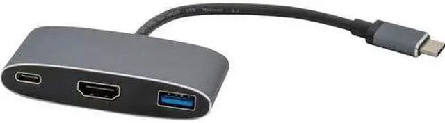 Alt view image 15 of 16 - VisionTek USB-C to HDMI USB & USB-C with Power Delivery Adapter 901356