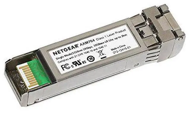 Alt view image 8 of 15 - Netgear ProSAFE 10 Gigabit Base-LR Lite SFP+ Single Mode Module