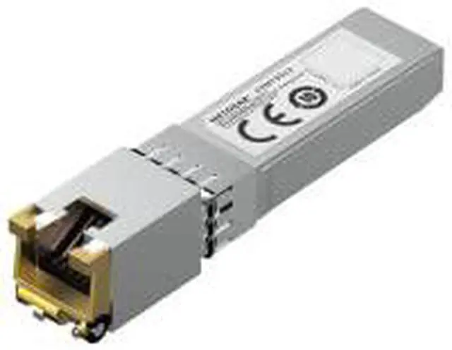 Alt view image 4 of 13 - NETGEAR SFP+ Transceiver, converts SFP+ ports to copper 10GBase-T up to 80 meters | AXM765