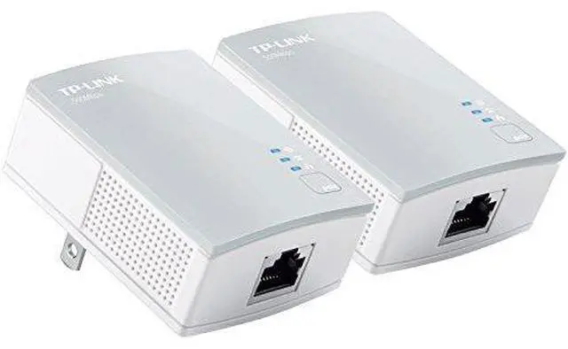 Alt view image 10 of 10 - TP-LINK TL-PA4010KIT Rev 3 - AV600 Powerline Ethernet Adapter -The HomePlug AV2 standard creates high-speed data transfer rates of up to 600Mbps to support all your online activities.