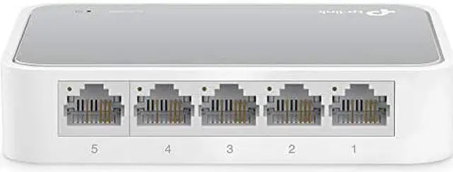 Alt view image 14 of 20 - TP-Link TL-SF1005D 5-Port Fast Ethernet 10/100Mbps Unmanaged Desktop Switch